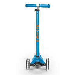 Patinete infantil maxi Deluxe Led azul caribe<Micro Clearance