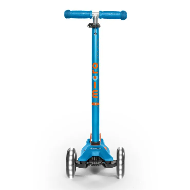 Patinete infantil maxi Deluxe Led azul caribe<Micro Clearance