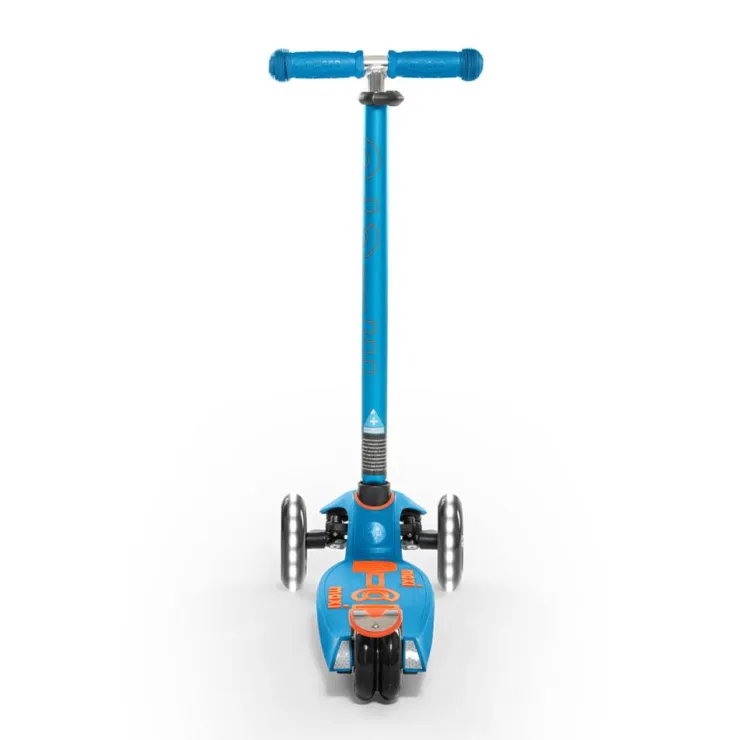 Patinete infantil maxi Deluxe Led azul caribe<Micro Clearance