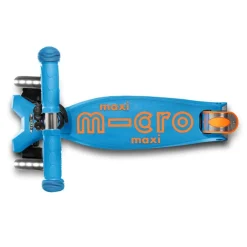 Patinete infantil maxi Deluxe Led azul caribe<Micro Clearance