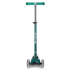 Patinete Maxi Deluxe Eco Led verde<Micro Clearance