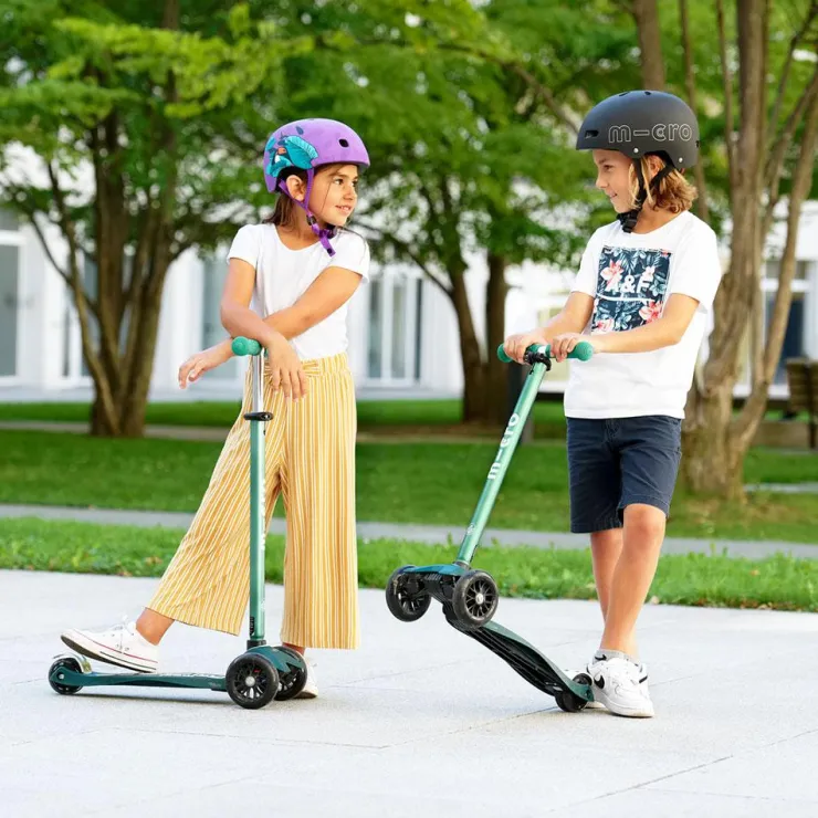 Patinete Maxi Deluxe Eco verde<Micro New