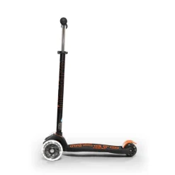 Patinete Maxi Deluxe Led negro/naranja<Micro Sale