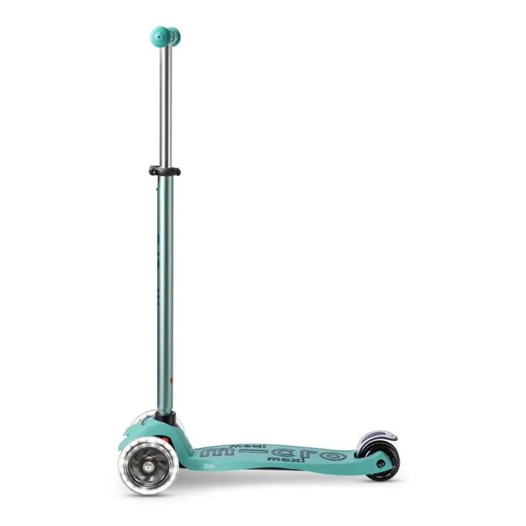 Patinete Maxi Deluxe Eco Led menta<Micro