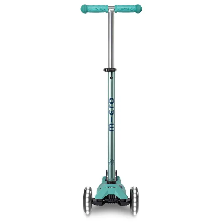 Patinete Maxi Deluxe Eco Led menta<Micro