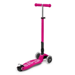 Patinete maxi deluxe plegable Led rosa<Micro Clearance