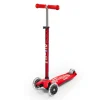 Patinete Maxi Deluxe LED rojo<Micro Discount