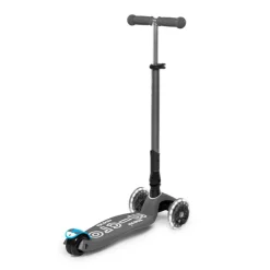 Patinete maxi deluxe plegable Led gris vulcano<Micro Discount