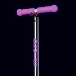 Patinete Maxi Deluxe Glow Led lila<Micro Best