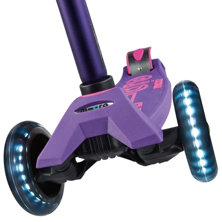 Patinete maxi deluxe Led lila<Micro Clearance
