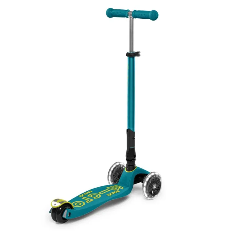 Patinete Maxi Deluxe plegable turquesa<Micro Best