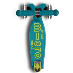 Patinete Maxi Deluxe plegable turquesa<Micro Best
