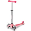 Patinete Mini Deluxe Glow Led rosa<Micro New