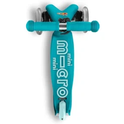 Patinete mini deluxe Led aqua<Micro New