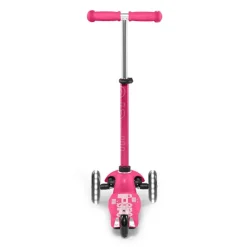 Patinete Mini Deluxe LED rosa<Micro
