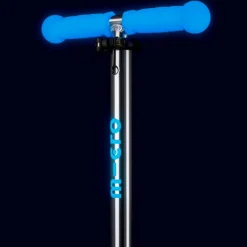 Patinete Mini Deluxe Glow Led azul<Micro Hot