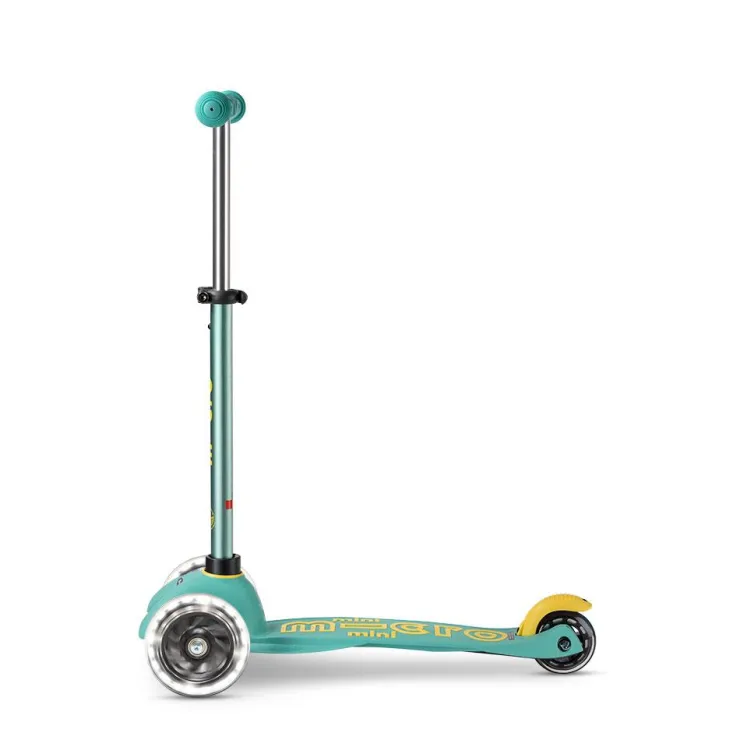 Patinete Mini Deluxe Eco Led menta<Micro Sale