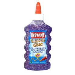 Pegamento cola con purpurina 180ml. Glitter color surtido<Instant Outlet