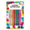 Pegamento con purpurina y aplicador 6 colores<Alpino Discount