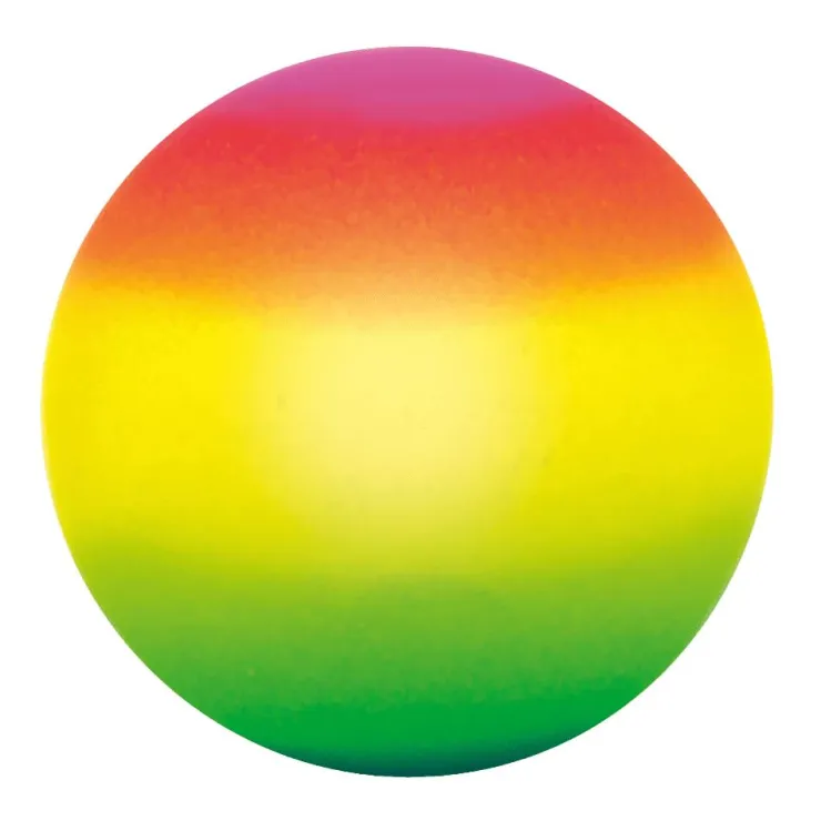 Pelota bouncing arco iris<Moses