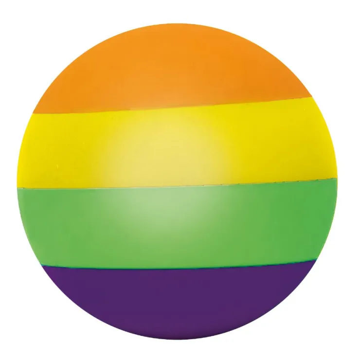 Pelota bouncing arco iris<Moses