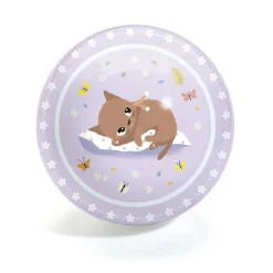Pelota 12cm gatito tumbado<Djeco Online