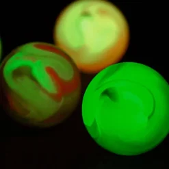 Pelota de goma galaxia brilla en la oscuridad<Moses Best