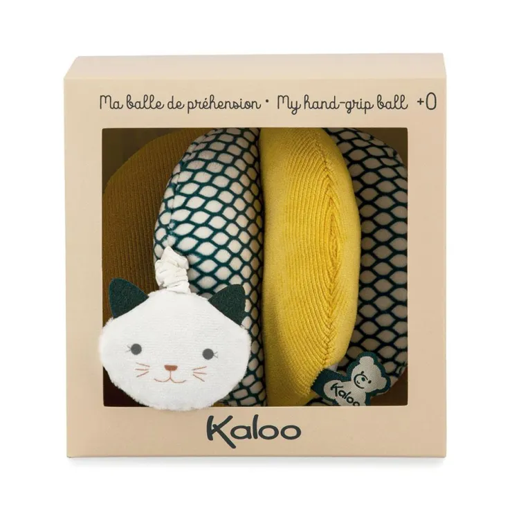 Pelota tela agarre mostaza<Kaloo Hot