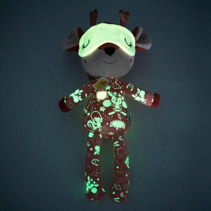 Peluche ciervo Stella brilla en la oscuridad<Lilliputiens New