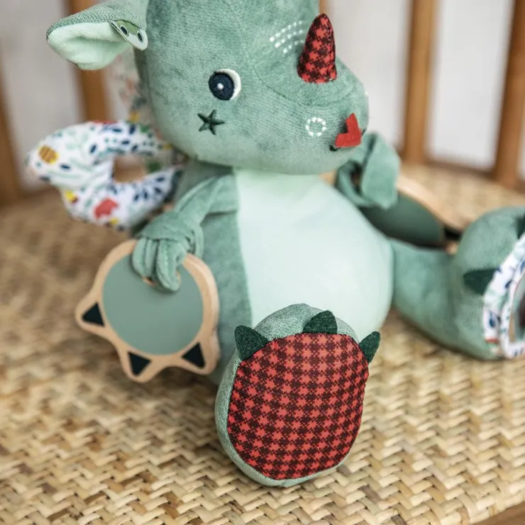 Peluche multiactividades dragón<Lilliputiens Clearance