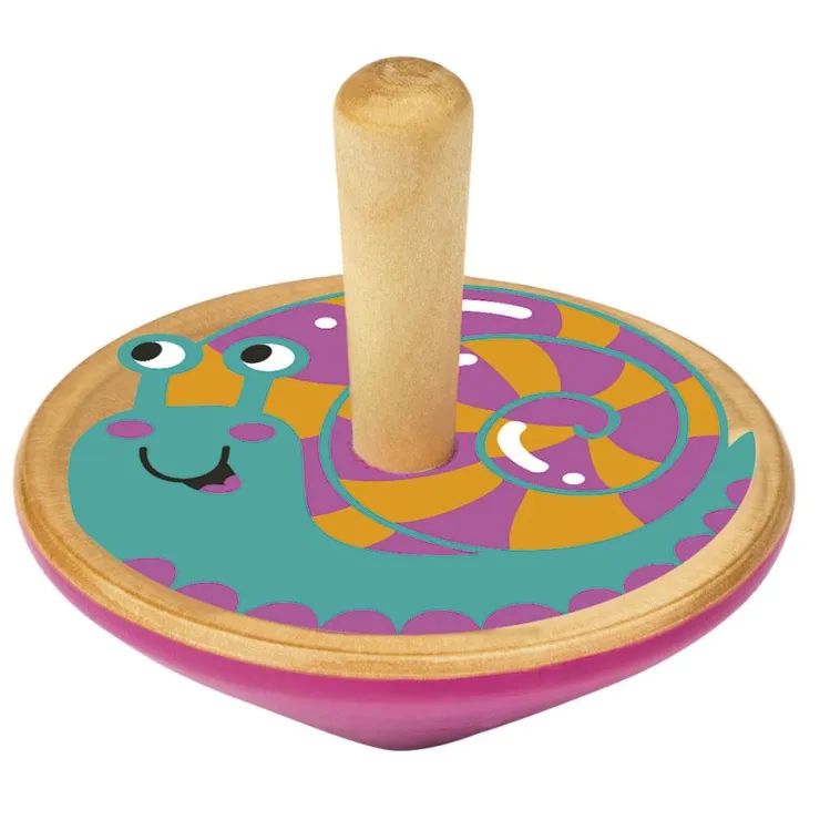 Peonza madera animalito surtido<Moses Online