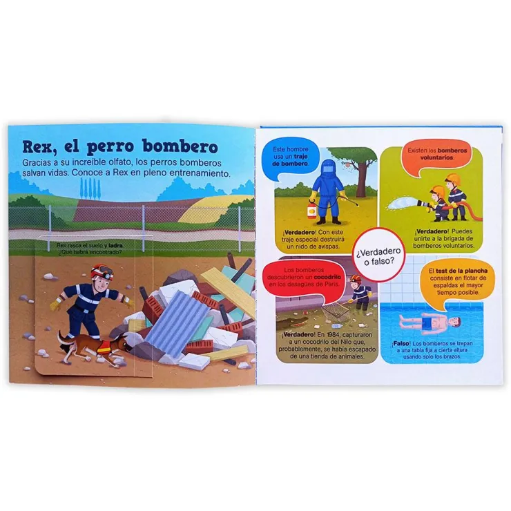 Pequeños curiosos: Los bomberos< Online