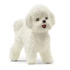 Perro bichón frisé.<Schleich Hot