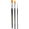 Pincel plano nylon 3 unidades<Creativ Company Outlet