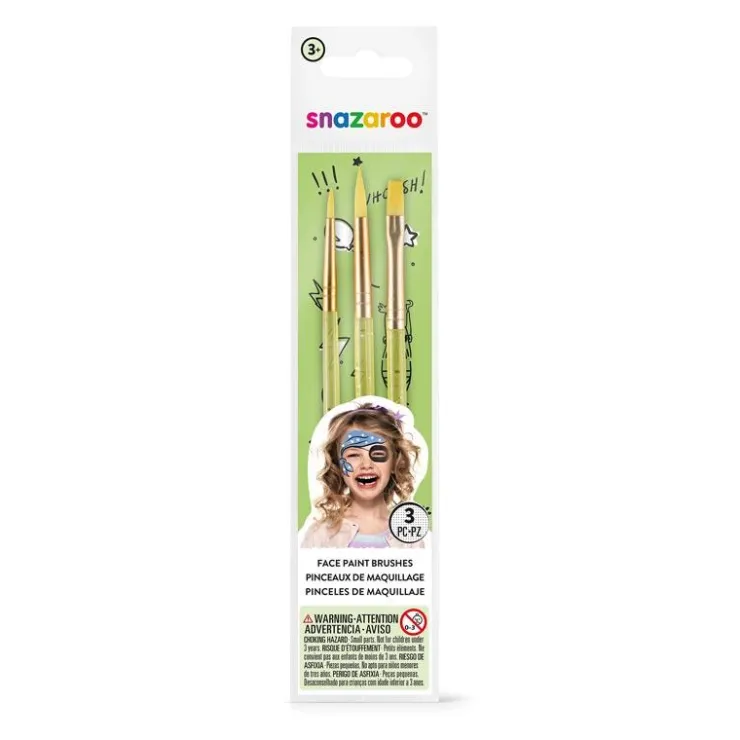 Pinceles para maquillaje 3 unidades<Snazaroo Outlet