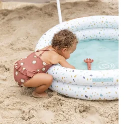 Piscina hinchable White terrazzo 100cm.<Swim Essentials Best