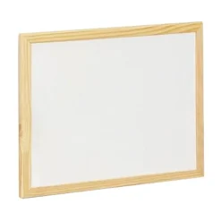 Pizarra blanca 60x40cm. con marco de madera<Faibo New