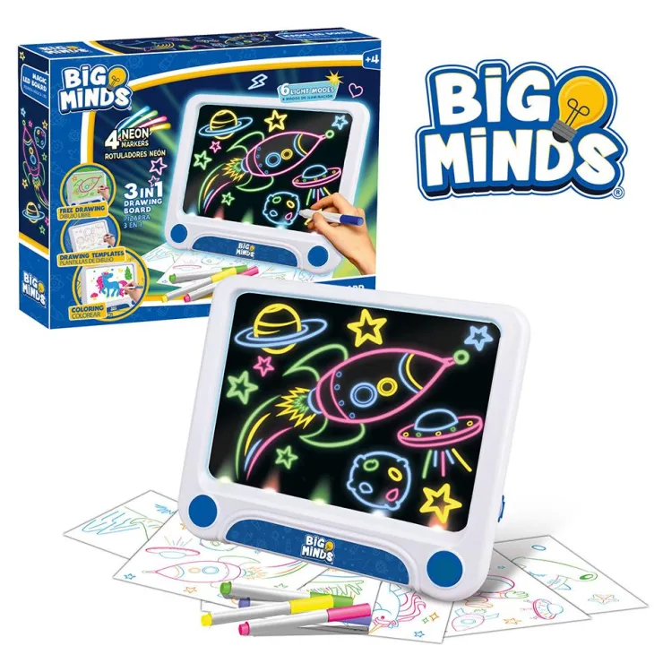Pizarra de dibujo Neón LED<Big Minds Best