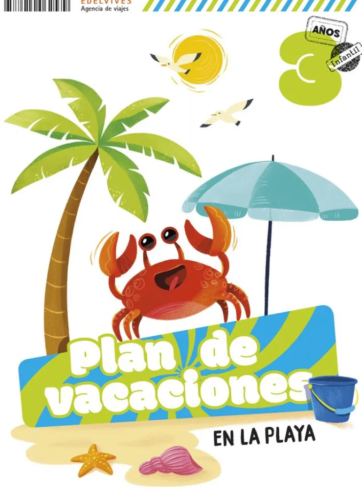 Plan de vacaciones - En la playa - 3 años< Sale