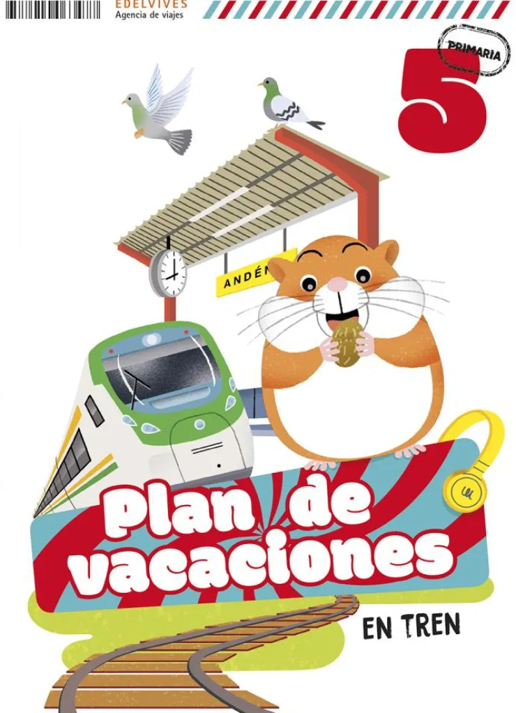 Plan de vacaciones - En tren - 5º Primaria< New