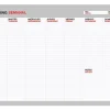 Planning sobremesa A4 Basic 56 hojas<Miquelrius Online