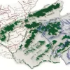 Plantilla de mapa de España tamaño pequeño 3 unidades<Faibo New