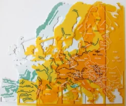 Plantilla de mapa de Europa 3 unidades<Domingo ferrer