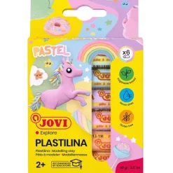 Plastilina pastel 6 barras<Jovi New