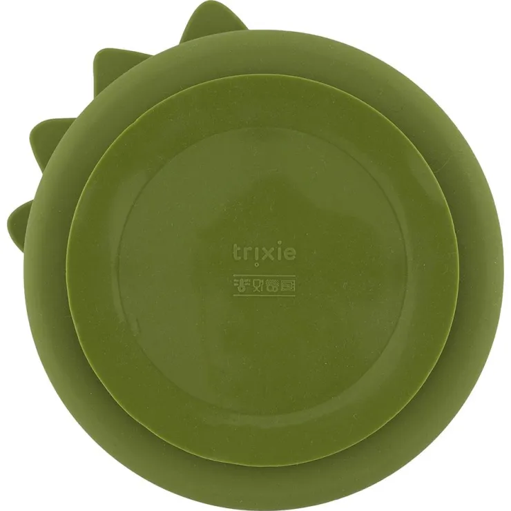 Plato 3 compartimentos silicona dinosaurio<Trixie Clearance