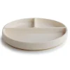 Plato de silicona con ventosa y 3 compartimentos<Mushie Online