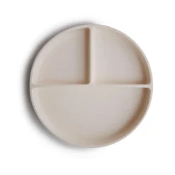 Plato de silicona con ventosa y 3 compartimentos<Mushie Online