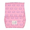Portamerienda 460 rosa ballenas 20x15x27cm<Milan Outlet
