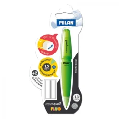Portaminas 1,3mm. Capsule Fluo con 2 gomas de repuesto<Milan Hot