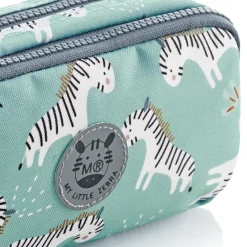 Portatodo doble rectangular Zebra reciclado<Miquelrius New